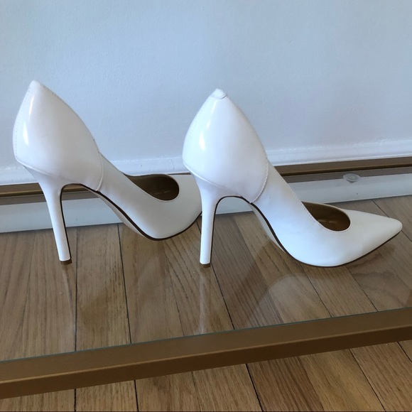 Enzo Angiolini White Leather pumps - 7 - Picture 2 of 8